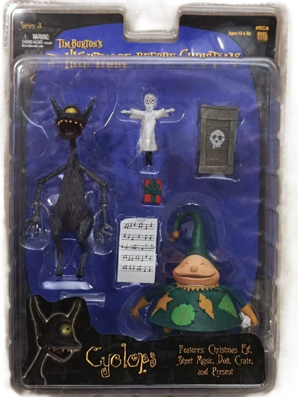 The Nightmare Before Christmas “Cyclops” Series 3 NECA Reel Toys Figures